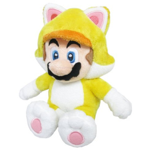 Cat Mario 10" Plush