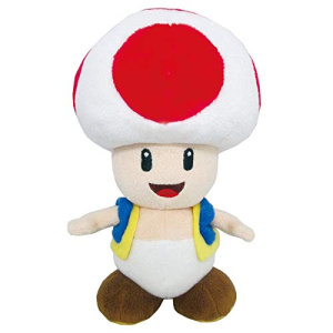 Super Mario All Star Collection 1417 Toad Plush