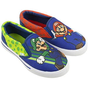 Mario & Luigi Kids Shoes, Easy Slip-on Sneaker