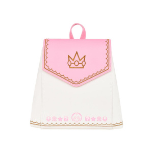 Super Mario Princess Peach Crown Mini Backpack