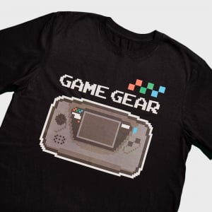 Official SEGA Game Gear Black T-Shirt (Unisex)