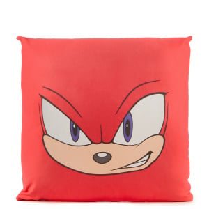 Sonic The Hedgehog Knuckles Face Square Cushion