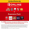 Nintendo Switch Online + Expansion Pack 12-month Individual Membership