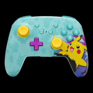 Enhanced Wireless Controller for Nintendo Switch - Pikachu Paint