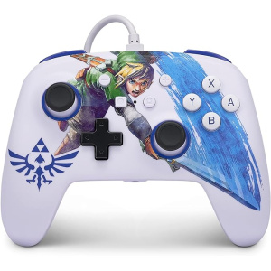 PowerA Enhanced Wired Controller for Nintendo Switch - Master Sword Attack