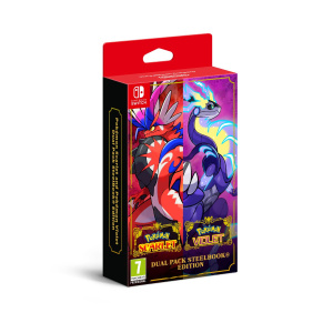 Pokemon Scarlet and Pokemon Violet Dual Pack Steelbook Edition