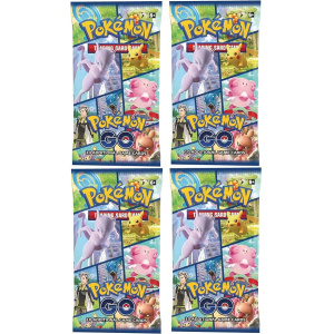 Pokemon TCG Pokemon GO Booster Packs x4