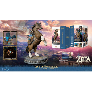 The Legend of Zelda: Breath of The Wild - Link on Horseback (Exclusive Edition)