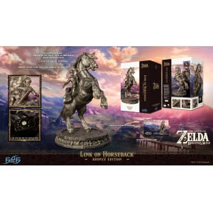 The Legend of Zelda: Breath of The Wild - Link on Horseback (Bronze Edition)