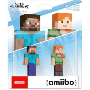 amiibo Steve and Alex Double Pack