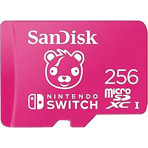 SanDisk 256GB microSDXC Card - Switch, Fortnite Edition