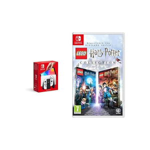 Nintendo Switch (OLED Model) - White + LEGO Harry Potter Collection
