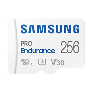 SAMSUNG PRO Endurance 256GB MicroSDXC Memory Card with Adapter
