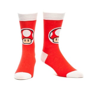Red Mushroom - Crew Socks - 39/42