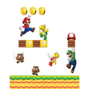 New Super Mario Bros. Wall Stickers