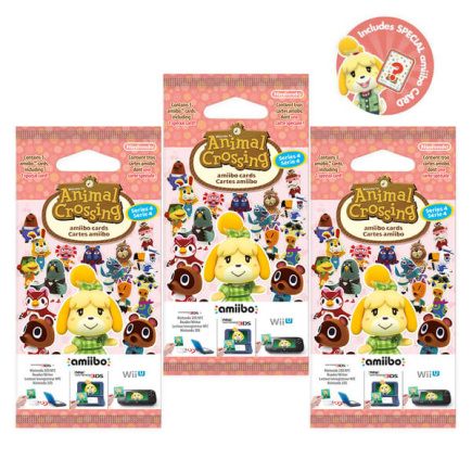 Animal Crossing amiibo Cards Triple Pack - Series 4