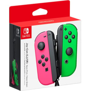 Joy-Con (L/R) Controllers for Nintendo Switch Neon Pink/Neon Green