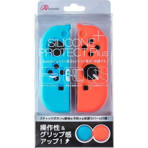 Silicone Protector Plus for Joy-Con (Blue x Red)