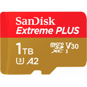 SanDisk Extreme PLUS 1TB microSDXC