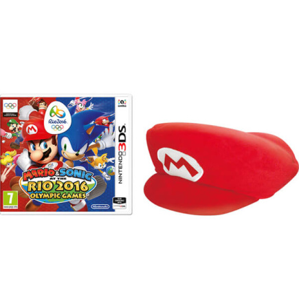 Mario & Sonic at the Rio 2016 Olympic Games + Mario Hat