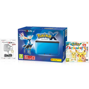 Nintendo 3DS XL Blue/Black + PokÃ©mon X Pack