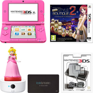 Nintendo 3DS XL Pink + New Style Boutique 2 Pack