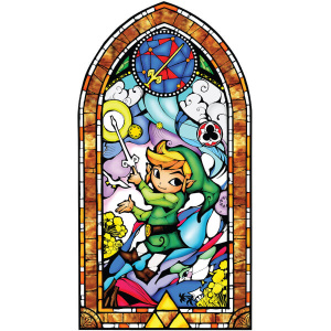 The Legend of Zelda: Wind Waker - Gold Wall Sticker