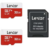 Lexar 32GB Micro SD Card 2 Pack