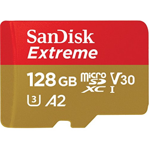 SanDisk 128GB Extreme microSDXC card