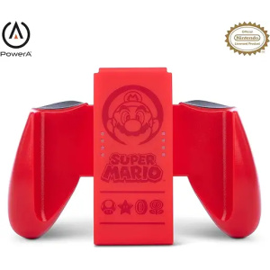 PowerA Joy-Con Comfort Grip for Nintendo Switch - Super Mario Red