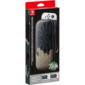 Nintendo Switch Carrying Case (The Legend of Zelda: Tears of the Kingdom Edition) & Screen Protector