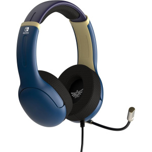 Legend of Zelda Wired Headset: Hyrule Blue