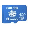 Cartão micro SD SanDisk Nintendo licenciado de 400 GB