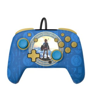 PDP Rematch Wired Controller Hyrule Blue