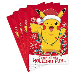 Hallmark Pack of Pokémon Christmas Cards