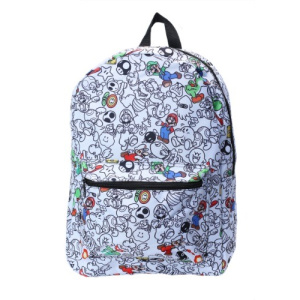 Super Mario Characters All-Over Print Backpack