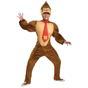 Plus Size Deluxe Donkey Kong Costume