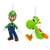 Luigi + Yoshi Holiday Ornament Bundle