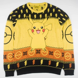Pokémon Pikachu Christmas Knitted Jumper