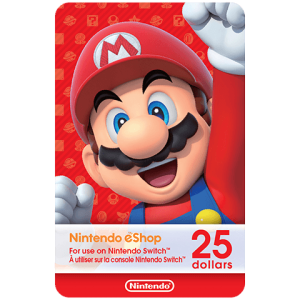 Nintendo eShop Card $25