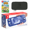 Nintendo Switch Lite (Blue) (Animal Crossing: New Horizons & Case)