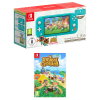 Nintendo Switch Lite Turquoise (Timmy & Tommy's Ed) (Animal Crossing Game Included)