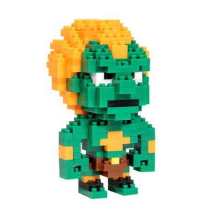 Street Fighter Blanka Pixel Bricks Set