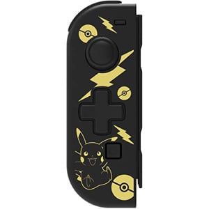 Hori D-Pad Controller (L) - Pokemon: Black & Gold Pikachu