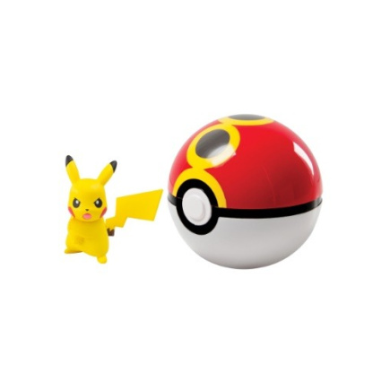 Pikachu + Pokeball Clip n Carry