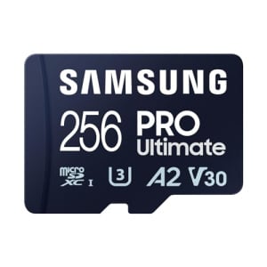 Samsung PRO Ultimate microSD card, 256 GB