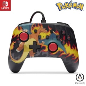 PowerA Enhanced Wired Controller for Nintendo Switch - Charizard Firestorm