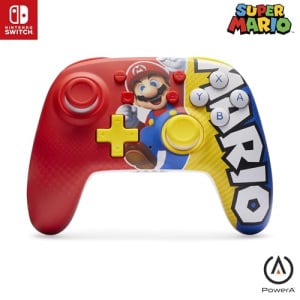 PowerA Nano Enhanced Wireless Controller for Nintendo Switch - Mario Victory