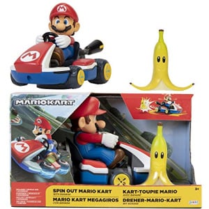 Mario Spin Out Kart, 2.5" / 6cm Racer Vehicle