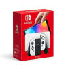 Nintendo Switch (OLED model) with White Joy-Con (Renewed)